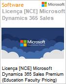 Licença [NCE] Microsoft Dynamics 365 Sales Premium [Educacional] (Education Faculty Pricing) (NCE EDU MTH) Monthly - Annual  (Figura somente ilustrativa, não representa o produto real)