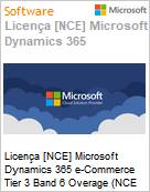 Licena [NCE] Microsoft Dynamics 365 e-Commerce Tier 3 Band 6 Overage (NCE COM MTH) Monthly - Monthly  (Figura somente ilustrativa, no representa o produto real)