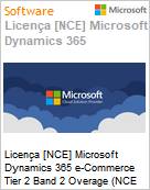 Licena [NCE] Microsoft Dynamics 365 e-Commerce Tier 2 Band 2 Overage (NCE COM MTH) Monthly - Monthly  (Figura somente ilustrativa, no representa o produto real)