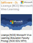 Licena [NCE] Microsoft Viva Learning [Educacional] (Education Faculty Pricing) (NCE EDU MTH) Monthly - Monthly  (Figura somente ilustrativa, no representa o produto real)