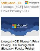 Licena [NCE] Microsoft Priva Privacy Risk Management [Educacional] (Education Faculty Pricing) (NCE EDU MTH) Monthly - Annual  (Figura somente ilustrativa, no representa o produto real)