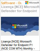 Licena [NCE] Microsoft Defender for Endpoint F1 (NCE COM MTH) Monthly - Monthly  (Figura somente ilustrativa, no representa o produto real)