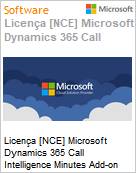 Licena [NCE] Microsoft Dynamics 365 Call Intelligence Minutes Add-on (NCE COM MTH) Monthly - Monthly  (Figura somente ilustrativa, no representa o produto real)