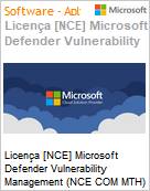 Licena [NCE] Microsoft Defender Vulnerability Management (NCE COM MTH) Monthly - Monthly  (Figura somente ilustrativa, no representa o produto real)