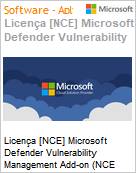 Licena [NCE] Microsoft Defender Vulnerability Management Add-on (NCE COM MTH) Monthly - Monthly  (Figura somente ilustrativa, no representa o produto real)