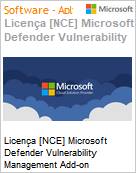 Licena [NCE] Microsoft Defender Vulnerability Management Add-on (Non-Profit Pricing) (NCE NFP MTH) Monthly - Monthly  (Figura somente ilustrativa, no representa o produto real)