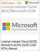 Licena mensal Cloud [CSP NCE] Microsoft eCDN (NCE COM MTH) Mensal  (Figura somente ilustrativa, no representa o produto real)