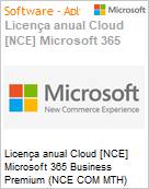 Licena anual [CSP NCE] Microsoft 365 Business Premium (NCE COM MTH) Anual - 12 meses  (Figura somente ilustrativa, no representa o produto real)