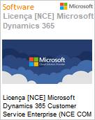 Licena [NCE] Microsoft Dynamics 365 Customer Service Enterprise (NCE COM MTH) Monthly - Annual  (Figura somente ilustrativa, no representa o produto real)