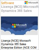 Licena [NCE] Microsoft Dynamics 365 Sales Enterprise Edition (NCE COM MTH) Monthly - Annual  (Figura somente ilustrativa, no representa o produto real)