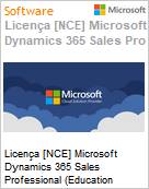 Licença [NCE] Microsoft Dynamics 365 Sales Professional [Educacional] (Education Faculty Pricing) (NCE EDU MTH) Monthly - Annual  (Figura somente ilustrativa, não representa o produto real)