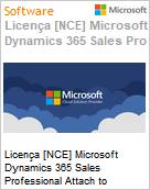 Licena [NCE] Microsoft Dynamics 365 Sales Professional Attach to Qualifying Dynamics 365 Base Offer (Non-Profit Pricing) (NCE NFP MTH) Monthly - Monthly (Figura somente ilustrativa, no representa o produto real)