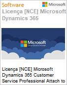 Licença [NCE] Microsoft Dynamics 365 Customer Service Professional Attach to Qualifying Dynamics 365 Base Offer (Non-Profit Pricing) (NCE NFP ANN) Annual - Annual (Figura somente ilustrativa, não representa o produto real)