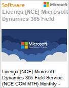 Licena [NCE] Microsoft Dynamics 365 Field Service (NCE COM MTH) Monthly - Annual  (Figura somente ilustrativa, no representa o produto real)