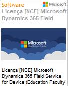 Licença [NCE] Microsoft Dynamics 365 Field Service for Device [Educacional] (Education Faculty Pricing) (NCE EDU MTH) Monthly - Monthly  (Figura somente ilustrativa, não representa o produto real)