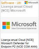 Licena anual Cloud [CSP NCE] Microsoft Defender for Endpoint P2 (NCE COM ANN) Anual  (Figura somente ilustrativa, no representa o produto real)