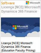 Licena [NCE] Microsoft Dynamics 365 Finance [Educacional] (Education Faculty Pricing) (NCE EDU MTH) Monthly - Monthly  (Figura somente ilustrativa, no representa o produto real)