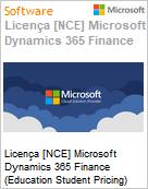 Licença [NCE] Microsoft Dynamics 365 Finance [Educacional] (Education Student Pricing) (NCE EDU MTH) Monthly - Annual  (Figura somente ilustrativa, não representa o produto real)