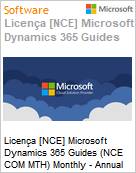 Licença [NCE] Microsoft Dynamics 365 Guides (NCE COM MTH) Monthly - Annual  (Figura somente ilustrativa, não representa o produto real)