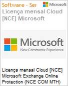 Licena mensal Cloud [CSP NCE] Microsoft Exchange Online Protection (NCE COM MTH) Mensal  (Figura somente ilustrativa, no representa o produto real)
