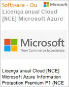 Licena anual Cloud [CSP NCE] Microsoft Azure Information Protection Premium P1 (NCE COM MTH) Anual - 12 meses  (Figura somente ilustrativa, no representa o produto real)