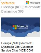 Licença [NCE] Microsoft Dynamics 365 Customer Service Chat (NCE COM MTH) Monthly - Monthly  (Figura somente ilustrativa, não representa o produto real)