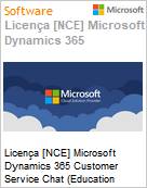 Licena [NCE] Microsoft Dynamics 365 Customer Service Chat [Educacional] (Education Student Pricing) (NCE EDU MTH) Monthly - Monthly  (Figura somente ilustrativa, no representa o produto real)