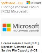 Licena mensal Cloud [CSP NCE] Microsoft Common Data Service File Capacity (NCE COM MTH) Mensal  (Figura somente ilustrativa, no representa o produto real)