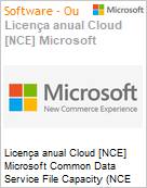 Licena anual Cloud [CSP NCE] Microsoft Common Data Service File Capacity (NCE COM MTH) Anual - 12 meses  (Figura somente ilustrativa, no representa o produto real)
