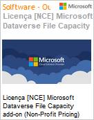 Licena [NCE] Microsoft Dataverse File Capacity add-on (Non-Profit Pricing) (NCE NFP MTH) Monthly - Monthly  (Figura somente ilustrativa, no representa o produto real)