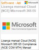 Licena mensal Cloud [CSP NCE] Microsoft 365 E5 Compliance (NCE COM MTH) Mensal  (Figura somente ilustrativa, no representa o produto real)