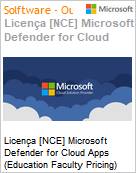 Licena [NCE] Microsoft Defender for Cloud Apps [Educacional] (Education Faculty Pricing) (NCE EDU MTH) Monthly - Monthly  (Figura somente ilustrativa, no representa o produto real)