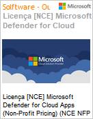 Licena [NCE] Microsoft Defender for Cloud Apps (Non-Profit Pricing) (NCE NFP MTH) Monthly - Monthly  (Figura somente ilustrativa, no representa o produto real)