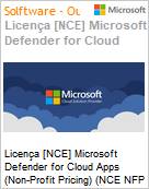Licena [NCE] Microsoft Defender for Cloud Apps (Non-Profit Pricing) (NCE NFP ANN) Annual - Annual  (Figura somente ilustrativa, no representa o produto real)