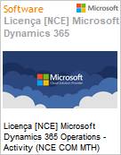 Licena [NCE] Microsoft Dynamics 365 Operations - Activity (NCE COM MTH) Monthly - Monthly  (Figura somente ilustrativa, no representa o produto real)