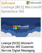 Licença [NCE] Microsoft Dynamics 365 Customer Service Digital Messaging add-on (NCE COM MTH) Monthly - Annual  (Figura somente ilustrativa, não representa o produto real)