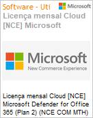 Licena mensal Cloud [CSP NCE] Microsoft Defender for Office 365 (Plan 2) (NCE COM MTH) Mensal  (Figura somente ilustrativa, no representa o produto real)