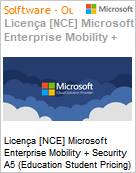 Licena [NCE] Microsoft Enterprise Mobility + Security A5 [Educacional] (Education Student Pricing) (NCE EDU MTH) Monthly - Monthly  (Figura somente ilustrativa, no representa o produto real)