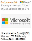 Licena mensal Cloud [CSP NCE] Microsoft 365 F5 Security Add-on (NCE COM MTH) Mensal  (Figura somente ilustrativa, no representa o produto real)