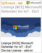 Licena [NCE] Microsoft Defender for IoT - EIoT Device License - add-on [Educacional] (Education Student Pricing) (NCE EDU MTH) Monthly - Monthly (Figura somente ilustrativa, no representa o produto real)