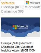 Licena [NCE] Microsoft Dynamics 365 Customer Insights Attach (NCE COM MTH) Monthly - Annual (3Y)  (Figura somente ilustrativa, no representa o produto real)