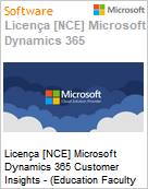 Licena [NCE] Microsoft Dynamics 365 Customer Insights - [Educacional] (Education Faculty Pricing) (NCE EDU MTH) Monthly - Annual  (Figura somente ilustrativa, no representa o produto real)