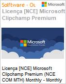 Licena [NCE] Microsoft Clipchamp Premium (NCE COM MTH) Monthly - Monthly  (Figura somente ilustrativa, no representa o produto real)