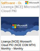 Licena [NCE] Microsoft Cloud PKI (NCE COM MTH) Monthly - Monthly  (Figura somente ilustrativa, no representa o produto real)