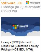 Licena [NCE] Microsoft Cloud PKI [Educacional] (Education Faculty Pricing) (NCE EDU MTH) Monthly - Monthly  (Figura somente ilustrativa, no representa o produto real)