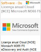 Licena anual Cloud [CSP NCE] Microsoft M365 F5 eDiscovery and Audit (NCE COM MTH) Anual - 12 meses  (Figura somente ilustrativa, no representa o produto real)