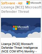 Licena [NCE] Microsoft Defender Threat Intelligence (NCE COM MTH) Monthly - Monthly  (Figura somente ilustrativa, no representa o produto real)