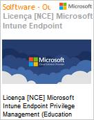 Licena [NCE] Microsoft Intune Endpoint Privilege Management [Educacional] (Education Faculty Pricing) (NCE EDU MTH) Monthly - Monthly  (Figura somente ilustrativa, no representa o produto real)