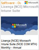 Licena [NCE] Microsoft Intune Suite (NCE COM MTH) Monthly - Annual  (Figura somente ilustrativa, no representa o produto real)