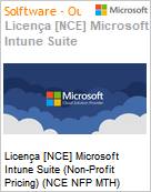 Licena [NCE] Microsoft Intune Suite (Non-Profit Pricing) (NCE NFP MTH) Monthly - Monthly  (Figura somente ilustrativa, no representa o produto real)